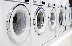 front load washers and dryers manufactured using RivetKing® and Goebel rivets and rivet guns